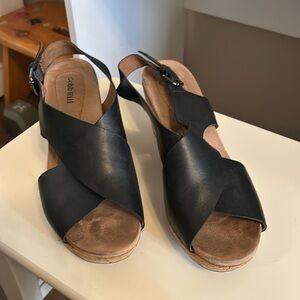 DONATING SOON - MAKE OFFERS! 
Cobb Hill black wedges